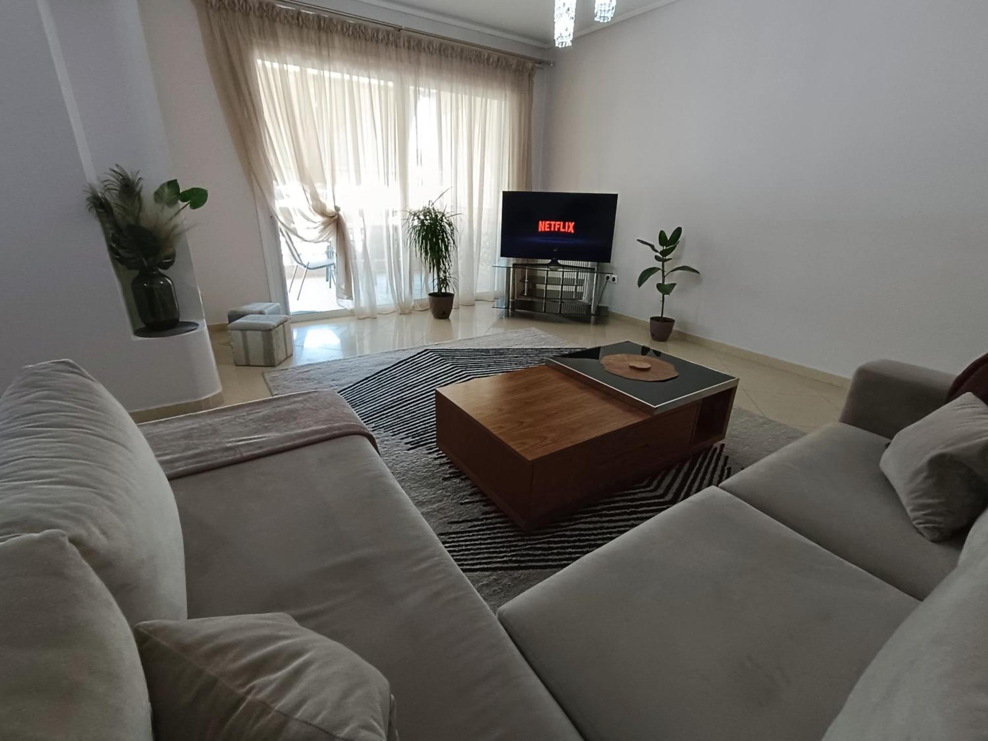 New Elegant Roof Apartment Acharnes Exterior foto